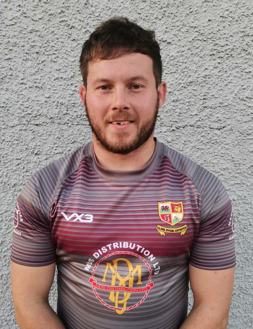 Lee Griffiths - another try for Crymych hooker Lee Griffiths - another try for Crymych hooker